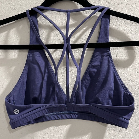 Lululemon EUC Aeon Raise The Barre Bra Size 6 Stretch Breathable Yoga Athletic - Picture 2 of 5